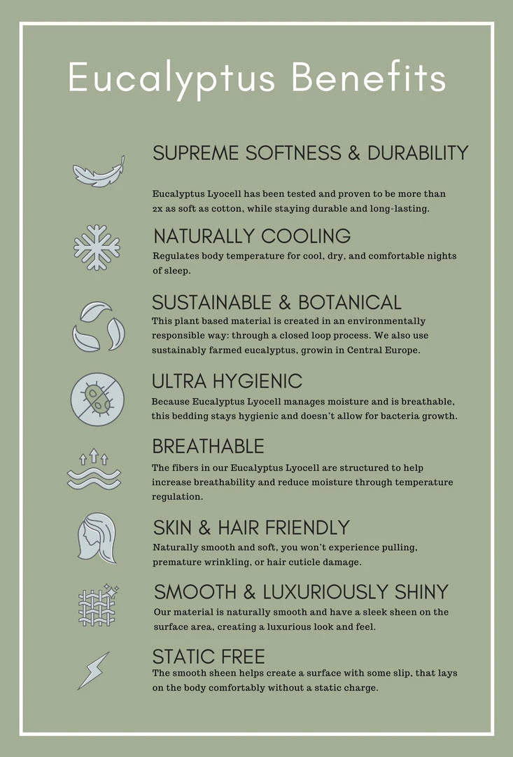 Sijo Tencel Eucalyptus Duvet Cover - Forest Best Sellers 7 Sijo Tencel Eucalyptus Duvet Cover - Forest Best Sellers