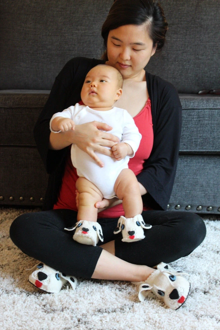 Silk Road Bazaar Best Sellers Wool Baby Booties - Lamb 7 Silk Road Bazaar Best Sellers Wool Baby Booties - Lamb