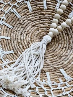 Ceremonia Wooden Beaded Tassel