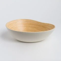 Bibol Soai Bamboo Serving Bowl 22 Bibol Soai Bamboo Serving Bowl