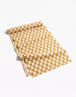 Soil To Studio Kitchen + Dining Divya Linen Table Runner