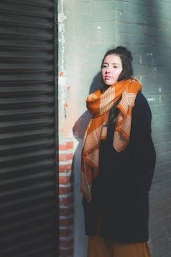 Soil To Studio Natasha Color Blocked Merino Scarf Accessories