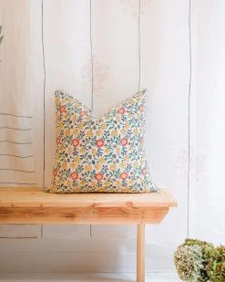 Soil To Studio Priya Linen Throw Pillow Cover