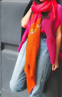 Soil To Studio Sushmita Color Blocked Merino Scarf Accessories 12 Soil To Studio Sushmita Color Blocked Merino Scarf Accessories