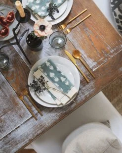 Soil To Studio Kitchen + Dining Tisha Ikat Napkin Set 8 Soil To Studio Kitchen + Dining Tisha Ikat Napkin Set