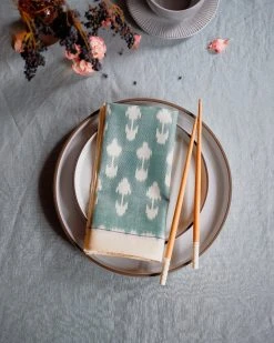 Soil To Studio Kitchen + Dining Tisha Ikat Napkin Set