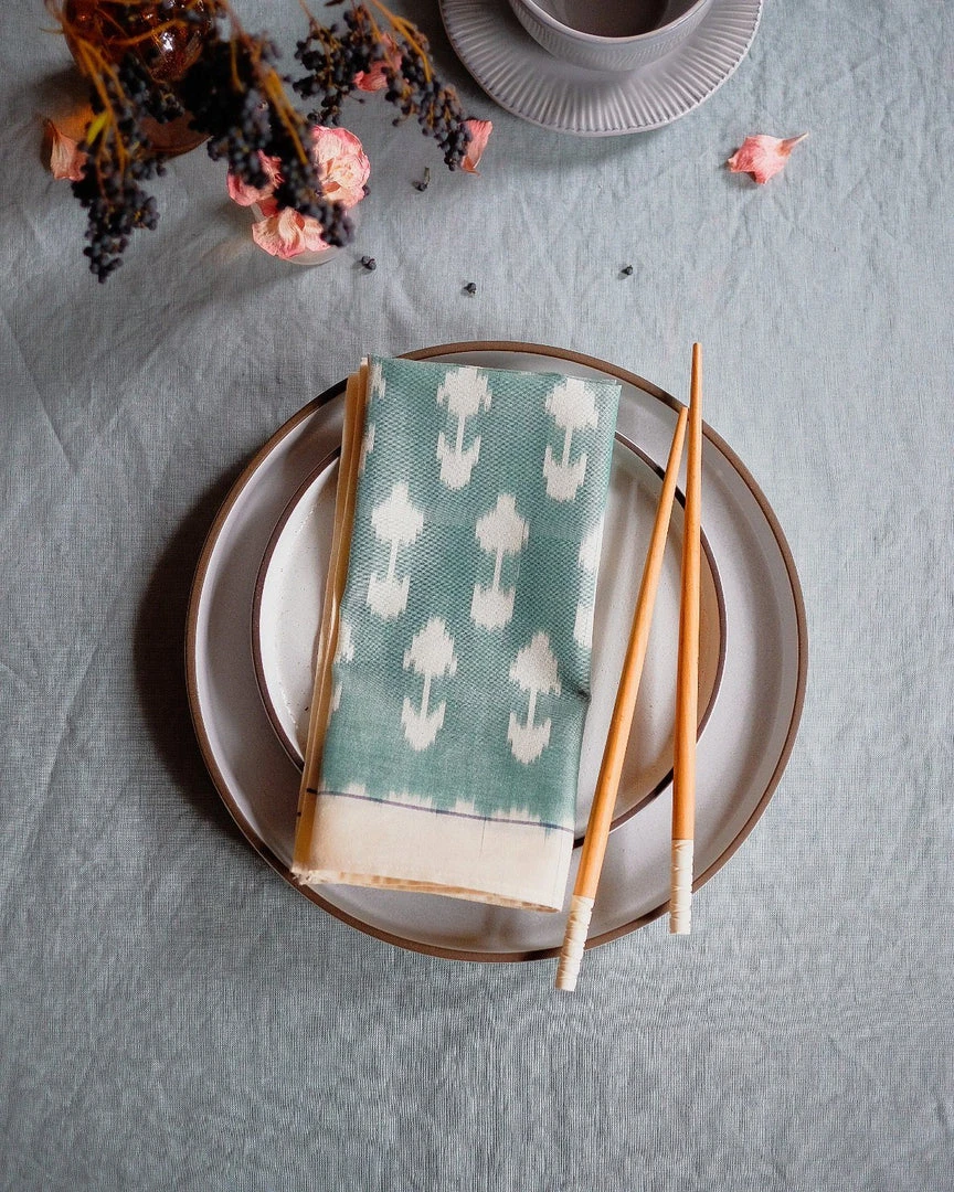 Soil To Studio Kitchen + Dining Tisha Ikat Napkin Set 3 Soil To Studio Kitchen + Dining Tisha Ikat Napkin Set