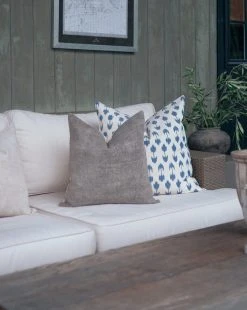 Soil To Studio Urmi Upcycled Hemp Throw Pillow Cover Home Goods