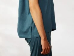 Coyuchi Pajamas + Loungewear Solstice Boxy Tee