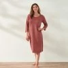 Coyuchi Best Sellers Solstice Nightgown - Rosehip 1 Coyuchi Best Sellers Solstice Nightgown - Rosehip