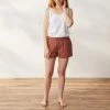 Coyuchi Best Sellers Solstice Short - Rosehip
