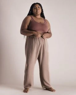 Soluna Collective Chestnut Relaxed Pants Clothing 16 Soluna Collective Chestnut Relaxed Pants Clothing