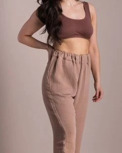 Soluna Collective Chestnut Relaxed Pants Clothing 13 Soluna Collective Chestnut Relaxed Pants Clothing