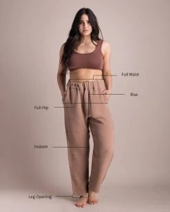 Soluna Collective Chestnut Relaxed Pants Clothing 15 Soluna Collective Chestnut Relaxed Pants Clothing