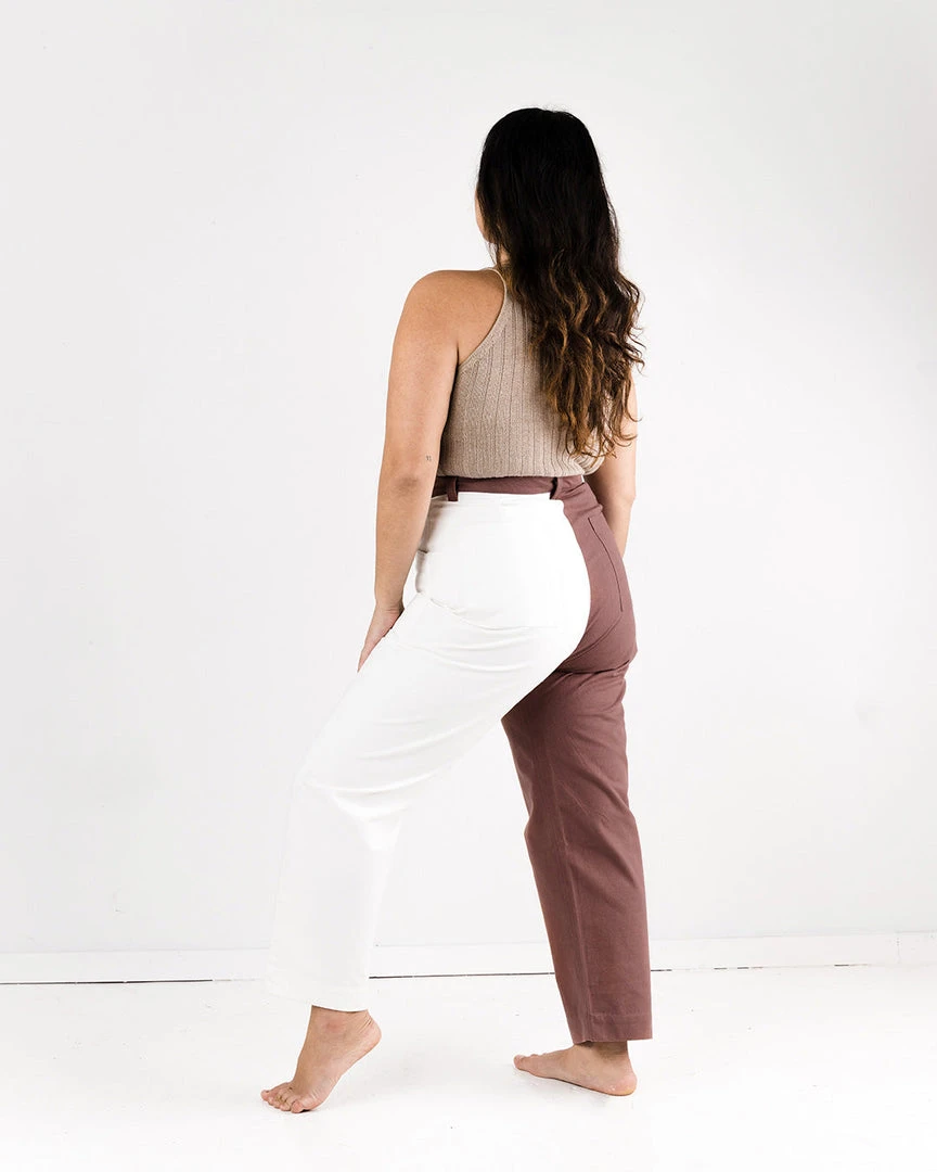 Soluna Collective Two-Tone Cargo Pants 5 Soluna Collective Two-Tone Cargo Pants