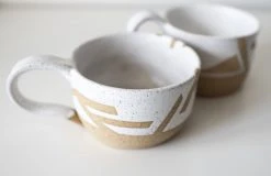 Moonshine Design Speckled Stoneware Mug Set