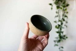 Moonshine Design Speckled Stoneware Small Dish Set Home Goods