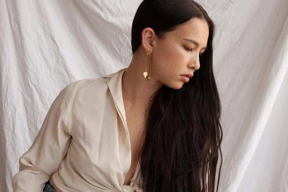 Stella Fluorescent Jewelry Petite Cascade Earrings 4 Stella Fluorescent Jewelry Petite Cascade Earrings