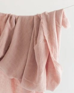 Creative Women Home Goods Stone Washed Linen Throw Blanket