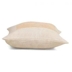 Casa Amarosa Stripe Throw Pillow Cover - Gold Earth 16 Casa Amarosa Stripe Throw Pillow Cover - Gold Earth