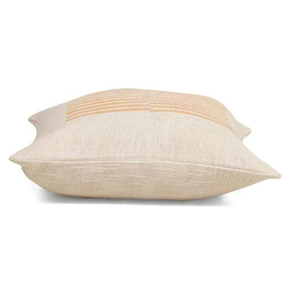 Casa Amarosa Stripe Throw Pillow Cover - Gold Earth 9 Casa Amarosa Stripe Throw Pillow Cover - Gold Earth