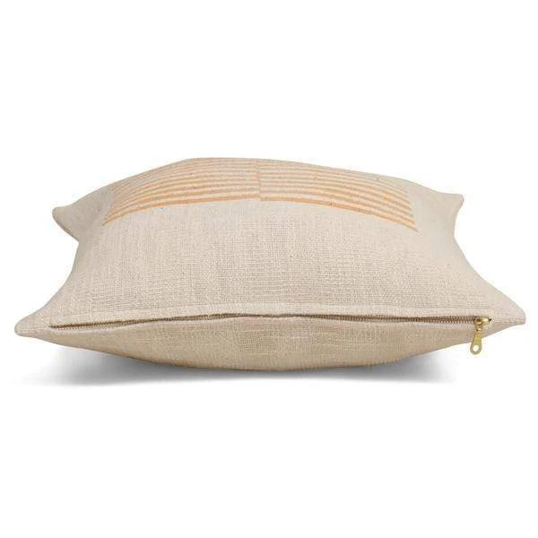 Casa Amarosa Stripe Throw Pillow Cover - Gold Earth 6 Casa Amarosa Stripe Throw Pillow Cover - Gold Earth