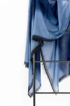 Studio Variously Handcrafted Aria Indigo Scarf 8 Studio Variously Handcrafted Aria Indigo Scarf