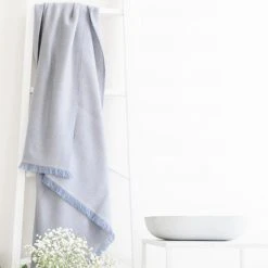 Studio Variously Boro Merino Wool Throw Blanket