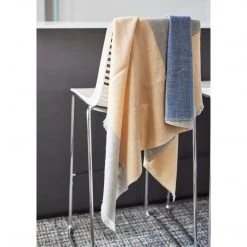 Studio Variously Ceru Merino Wool Throw Blanket
