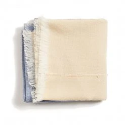 Studio Variously Ceru Merino Wool Throw Blanket