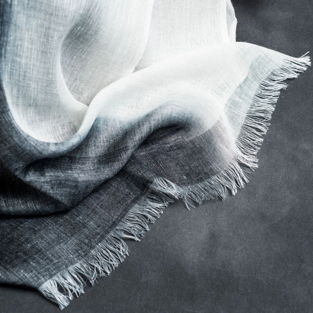 Studio Variously Granite Linen Scarf 10 Studio Variously Granite Linen Scarf