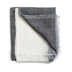Studio Variously Granite Linen Scarf 15 Studio Variously Granite Linen Scarf
