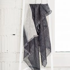 Studio Variously Granite Linen Scarf 13 Studio Variously Granite Linen Scarf