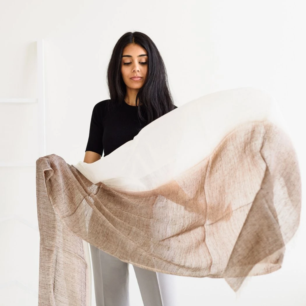 Studio Variously Mace Linen Scarf Accessories 4 Studio Variously Mace Linen Scarf Accessories