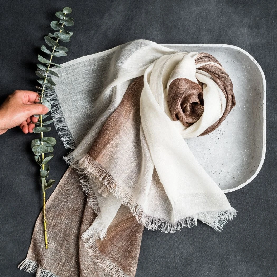 Studio Variously Mace Linen Scarf Accessories 9 Studio Variously Mace Linen Scarf Accessories