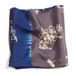 Studio Variously Accessories Oraa Black Silk Scarf