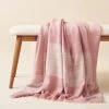 Studio Variously Rosa Merino Throw Blanket 2 Studio Variously Rosa Merino Throw Blanket