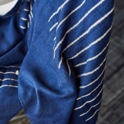 Studio Variously Home Goods Rosewood Indigo Throw Blanket