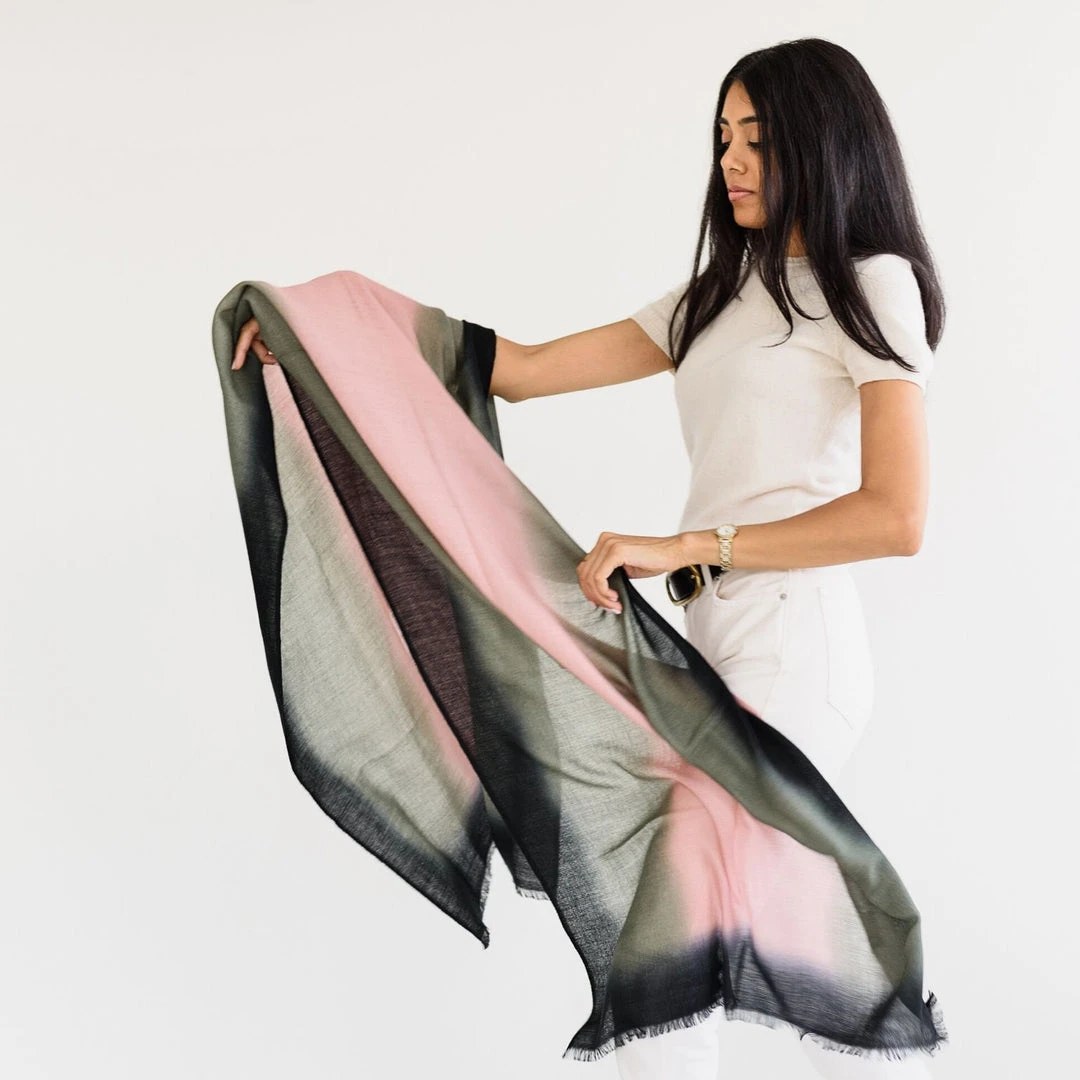 Studio Variously Umbra Kiwi Merino Scarf 7 Studio Variously Umbra Kiwi Merino Scarf