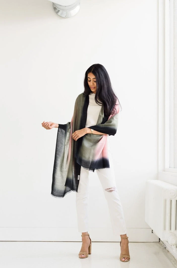 Studio Variously Umbra Kiwi Merino Scarf 11 Studio Variously Umbra Kiwi Merino Scarf