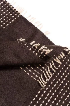 Studio Variously Walnut Throw Blanket - Brown