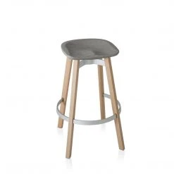 Emeco Su Barstool - Wood Frame
