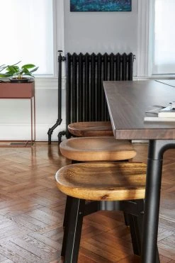 Emeco Su Small Stool - Black Frame