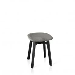 Emeco Su Small Stool - Black Frame