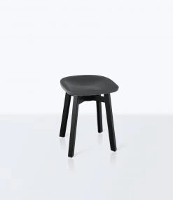Emeco Su Small Stool - Black Frame
