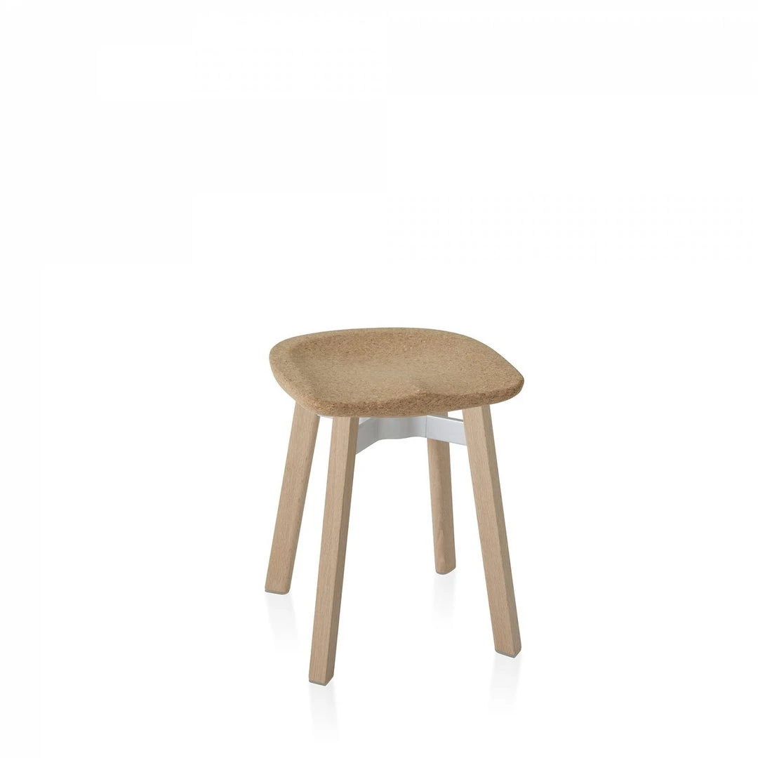 Emeco Su Small Stool - Wood Frame 7 Emeco Su Small Stool - Wood Frame