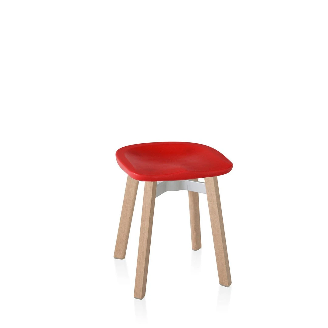 Emeco Su Small Stool - Wood Frame 10 Emeco Su Small Stool - Wood Frame
