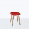 Emeco Su Small Stool - Wood Frame