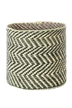 Swahili African Modern Black And Natural Maila Milulu Reed Basket Home Goods 7 Swahili African Modern Black And Natural Maila Milulu Reed Basket Home Goods