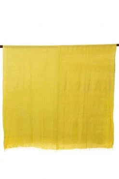 Swahili African Modern Lemon Gabi Tablecloth / Throw Blanket
